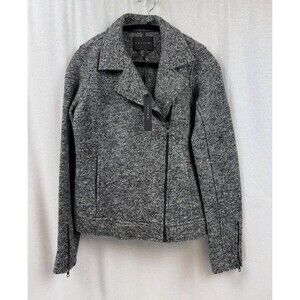 TAHARI Wool Moto Jacket, Women's XS, Dress Casual, New!